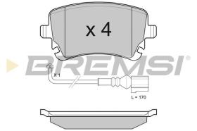 BREMSI BP3140 - PASTILLAS DE FRENO VW