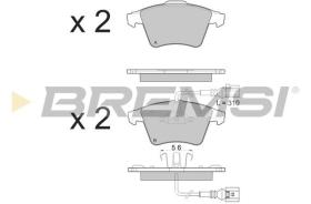 BREMSI BP3142 - PASTILLAS DE FRENO VW