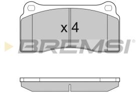 BREMSI BP3153 - PASTILLAS DE FRENO JAGUAR, DAIMLER