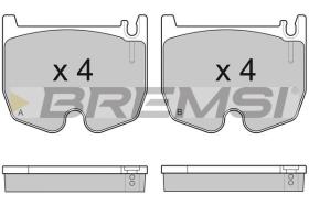 BREMSI BP3163 - PASTILLAS DE FRENO MERCEDES-BENZ