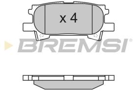 BREMSI BP3169 - PASTILLAS DE FRENO LEXUS