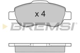 BREMSI BP3178 - PASTILLAS DE FRENO FIAT