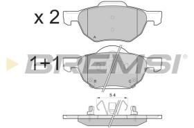 BREMSI BP3185 - PASTILLAS DE FRENO HONDA