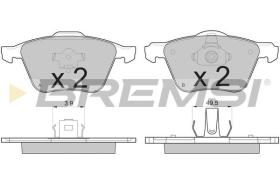 BREMSI BP3187 - PASTILLAS DE FRENO VOLVO