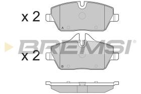 BREMSI BP3195 - PASTILLAS DE FRENO BMW, MINI