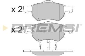 BREMSI BP3219 - PASTILLAS DE FRENO DODGE, CHRYSLER