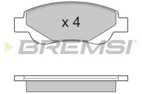 BREMSI BP3225 - PASTILLAS DE FRENO PEUGEOT, CITROEN, TOYOTA