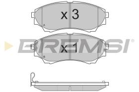 BREMSI BP3232 - PASTILLAS DE FRENO FORD, MAZDA