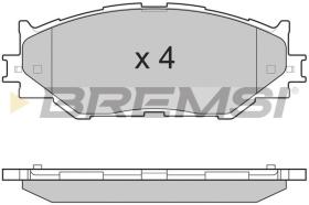 BREMSI BP3254 - PASTILLAS DE FRENO LEXUS