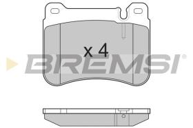 BREMSI BP3265 - PASTILLAS DE FRENO MERCEDES-BENZ