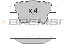 BREMSI BP3266 - PASTILLAS DE FRENO FORD, JAGUAR