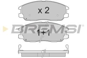 BREMSI BP3268 - PASTILLAS DE FRENO HYUNDAI, KIA