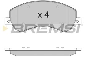 BREMSI BP3274 - PASTILLAS DE FRENO FORD, VW