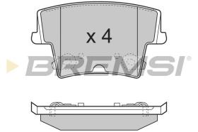 BREMSI BP3278 - PASTILLAS DE FRENO LANCIA, DODGE, CHRYSLER