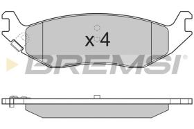 BREMSI BP3311 - PASTILLAS DE FRENO CHRYSLER