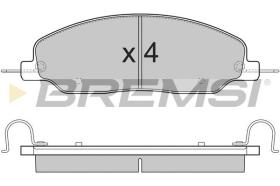 BREMSI BP3312 - PASTILLAS DE FRENO FORD USA