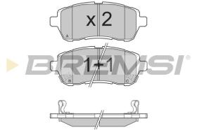 BREMSI BP3316 - PASTILLAS DE FRENO FORD, SUBARU, MAZDA, DAIHATSU