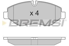 BREMSI BP3324 - PASTILLAS DE FRENO IVECO