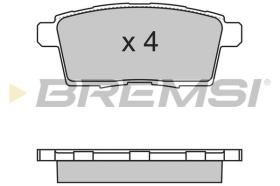 BREMSI BP3333 - PASTILLAS DE FRENO MAZDA