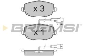 BREMSI BP3338 - PASTILLAS DE FRENO LANCIA