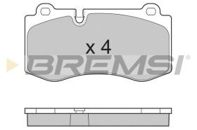 BREMSI BP3362 - PASTILLAS DE FRENO MERCEDES-BENZ