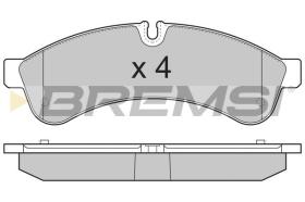 BREMSI BP3365 - PASTILLAS DE FRENO IVECO