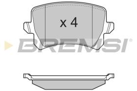 BREMSI BP3366 - PASTILLAS DE FRENO VW, AUDI, SKODA, SEAT