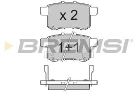 BREMSI BP3370 - PASTILLAS DE FRENO HONDA