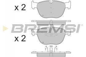 BREMSI BP3371 - PASTILLAS DE FRENO  BMW