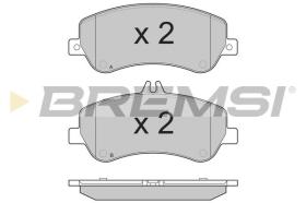 BREMSI BP3385 - PASTILLAS DE FRENO MERCEDES-BENZ