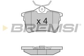 BREMSI BP3386 - PASTILLAS DE FRENO BMW, PEUGEOT, CITROEN