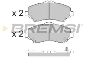 BREMSI BP3396 - PASTILLAS DE FRENO FIAT, VW, LANCIA, JEEP, DODGE