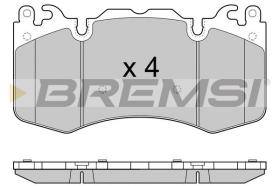 BREMSI BP3414 - PASTILLAS DE FRENO HARLEY-DAVIDSON MC, LAND ROVER