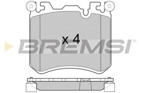 BREMSI BP3419 - PASTILLAS DE FRENO BMW, ROLLS-ROYCE