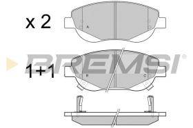 BREMSI BP3421 - PASTILLAS DE FRENO TOYOTA