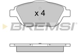 BREMSI BP3428 - PASTILLAS DE FRENO PEUGEOT, CITROEN, DS