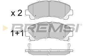 BREMSI BP3442 - PASTILLAS DE FRENO ISUZU