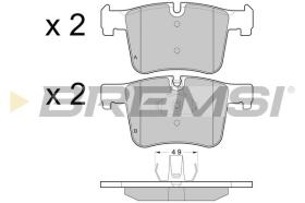 BREMSI BP3453 - PASTILLAS DE FRENO BMW, MBK MOTORCYCLES