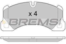 BREMSI BP3457 - PASTILLAS DE FRENO VW, PORSCHE