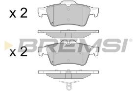 BREMSI BP3465 - PASTILLAS DE FRENO PEUGEOT