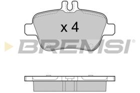 BREMSI BP3469 - PASTILLAS DE FRENO MERCEDES-BENZ