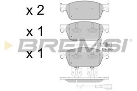 BREMSI BP3478 - PASTILLAS DE FRENO VW