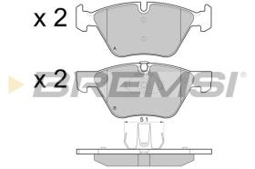 BREMSI BP3488 - PASTILLAS DE FRENO BMW