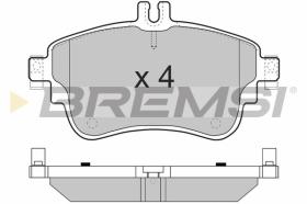 BREMSI BP3497 - PASTILLAS DE FRENO MERCEDES-BENZ