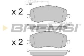 BREMSI BP3499 - PASTILLAS DE FRENO FIAT, PEUGEOT, CITROEN, LANCIA