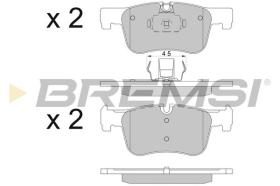 BREMSI BP3503 - PASTILLAS DE FRENO BMW