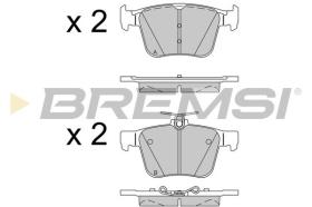 BREMSI BP3517 - PASTILLAS DE FRENO VW, AUDI, SKODA, SEAT, CUPRA