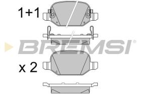 BREMSI BP3524 - PASTILLAS DE FRENO FIAT