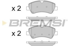BREMSI BP3526 - PASTILLAS DE FRENO FORD