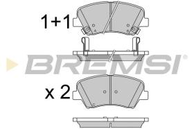 BREMSI BP3529 - PASTILLAS DE FRENO KIA, HYUNDAI